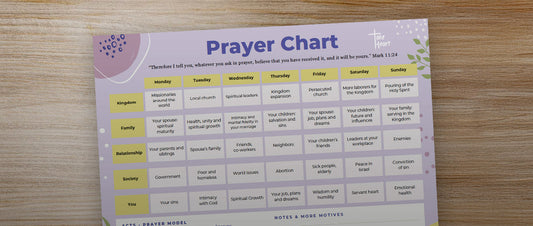 Prayer Chart