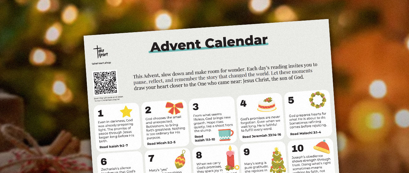Preparing Your Heart for Christmas: Download Our Free Advent Calendar