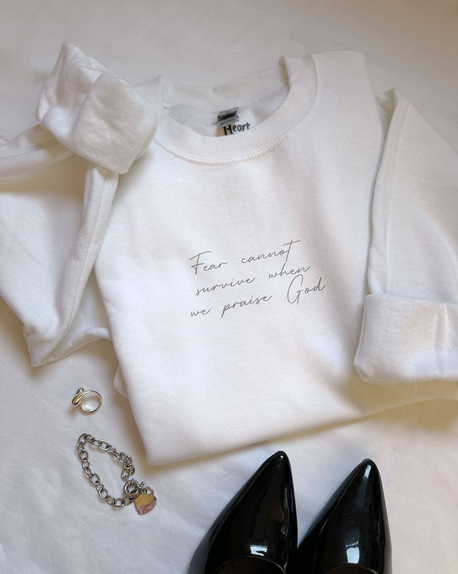 Fear cannot survive - Unisex Crewneck