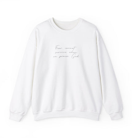 Fear cannot survive - Unisex Crewneck