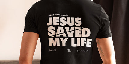 Jesus Saved My Life - Unisex T-Shirt