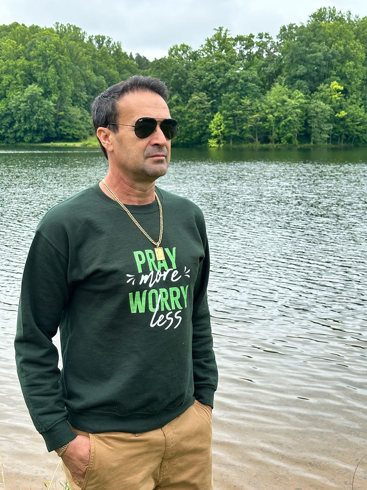 Pray more - Unisex Sweatshirt