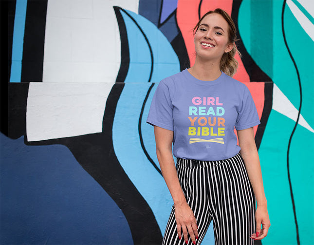 Girl Read Your Bible - Colors